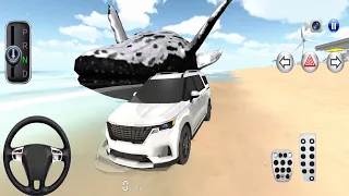 Suv new kia Rexton luxury car auto repair and and washing - 3d driving class #simulation