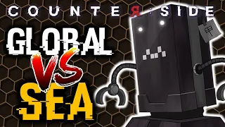 SEA VS GLOBAL! WHAT ARE THE DIFFERENCES? | Counter:Side