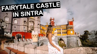 A FAIRYTALE CASTLE IN SINTRA | Visiting Pena Palace | Portugal Travel vlogs