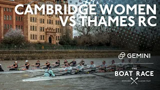 FIXTURE: Cambridge University Women v Thames Rowing Club (2024)