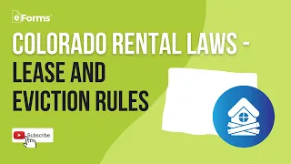 Colorado Rental Laws Lease and Eviction Rules