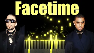 YG Pablo & Sofiane Pamart - Facetime (Piano Tutorial & Cover) - Niveau Moyen