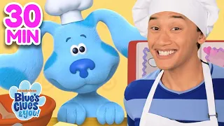 Baking With Blue & Josh! 30 Minute Compilation | Blue's Clues & You