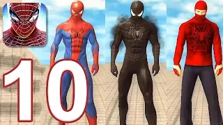 The Amazing Spider-Man - Gameplay Walkthrough Part 10 - All Suits (iOS, Android)