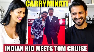 CARRYMINATI | Indian Kid meets Tom Cruise | REACTION!!
