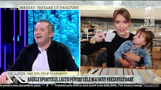 Cătălin Oprișan, regele sportului, lecții pentru cele mai sexy prezentatoare