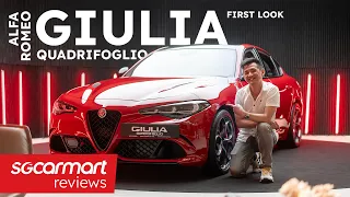 First Look: Alfa Romeo Giulia Quadrifoglio | Sgcarmart Access