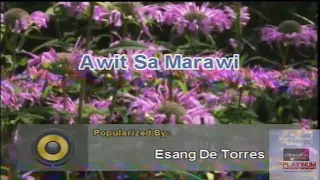 Awit Sa Marawi- Esang De Torres (Karaoke)