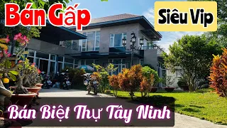 Bán biệt thự Tây Ninh - Nhà đẹp đón Tết 2022 - Vị trí trung tâm Tx. Hòa Thành | Điền Thổ Tây Ninh