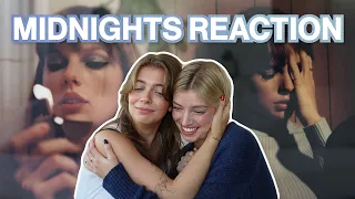 MIDNIGHTS ALBUM REACTION + 3AM TRACKS (I get to do a Taylor Swift reaction video WITH someone?!)