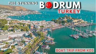 Visiting the Stunning Bodrum in Turkey - Boat Trip from Kos Island - [September Summer]