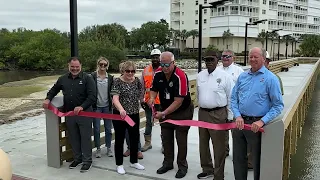 Space View Park Walkway Pier Ribbon Cutting