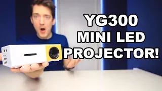 YG300 LED PROJECTOR REVIEW!