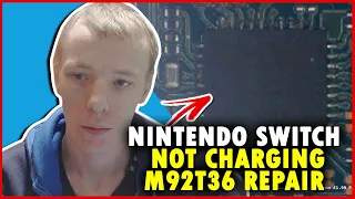 Nintendo Switch No Power After Port Replacement - M92T36 PMIC Full Diagnosis And Repair Quick Fix