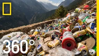 Clearing Everest's Trash - 360 | National Geographic