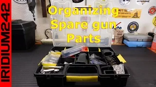 Organizing Spare Gun Parts