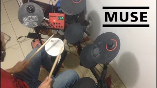 Time Is Running Out - Muse - Drum cover (EDrum/Bateria eletrônica - Carlsbro CSD 100)