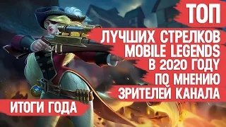 ТОП СТРЕЛКОВ MOBILE LEGENDS  ПО МНЕНИЮ ЗРИТЕЛЕЙ КАНАЛА  ИТОГИ ГОДА  Кто ИМБА и кто МЕТА не важно