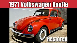 1971 Volkswagen Super Beetle | 100% Restored