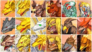 Ghidorah, Kaiju Comparison - Godzilla Defense Force | DG5l1lgaine