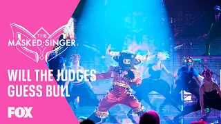 The Judges Guess Who Is Behind The Bull Mask | Season 6 Ep. 11 | THE MASKED SINGER