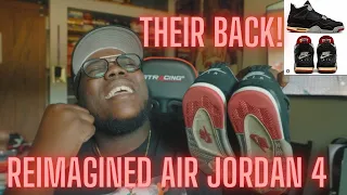 AIR JORDAN 4 BRED  REIMAGINED ?