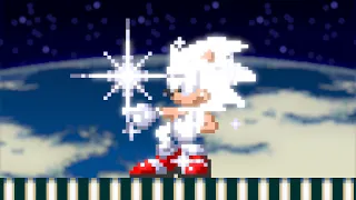 White Sonic in Sonic 3 AIR - Speedrun