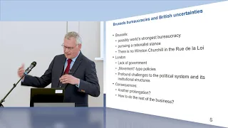 Peter-Tobias Stoll: An Overview of Problems – Brexit Workshop