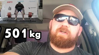 DOES IT COUNT??? Hafthor Julius Bjornsson - THOR - 501kg Deadlift World Record Attempt WUS