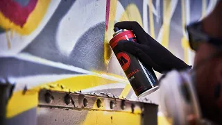 Action spray paint - Tagging with the MOLOTOW CoversAll Color