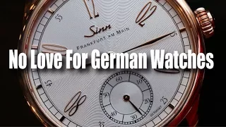 Why I Never Talk About German Watches