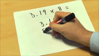 Year 6 Numeracy Multiplication using the short method with decimals and whole numbers