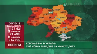 Коронавірус в Україні: статистика за 21 січня
