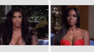 S6 RHOA Porsha vs Kenya Hair Pull Part 2