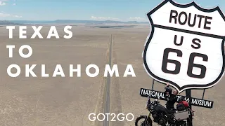 TEXAS TO OKLAHOMA: A Roadtrip on ROUTE 66 through Elk City to Oklahoma City