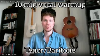 10 Min Warm Up Tenor or Baritone