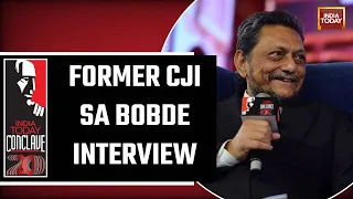Justice SA Bobde Interview On Who Judges The Judges | Former CJI At India Today Conclave 2023