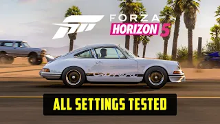Forza Horizon 5 Performance Optimization Guide + Optimized Settings