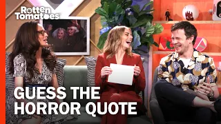 The 'Ready or Not' Cast Plays 'Guess the Movie Quote' | Rotten Tomatoes