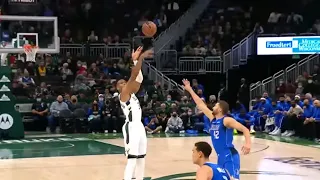 Giannis Antetokounmpo can shoot now THE LEAGUE IS IN TROUBLE!