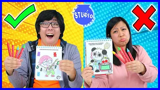 Drawing and Coloring Challenge with New Ryan’s World Road Trip Adventure Kit!