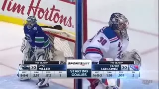 Vancouver Canucks vs New York Rangers highlights (Dec. 9, 2015)