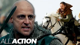 Robin Hood vs. Godfrey & The French Army (Final Battle) | Robin Hood (2010) | All Action