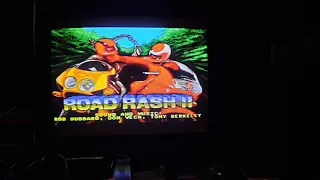 Road Rash 2 Sega Mega Drive  #gameplay