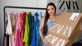 HUGE ZARA TRY ON HAUL  | Holiday & Transitional Looks + LILYSILK Haul!