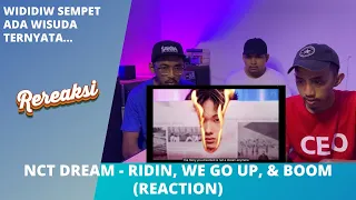 NCT DREAM - RIDIN + WE GO UP + BOOM (REACTION)