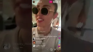 Mileycyrus Sings Her New Song Instagram Live Justin Bieber Want Her To Sing Bolt Must Watch