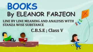 BOOKS by ELEANOR FARJEON || Meaning, Explanation, Substance