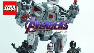 Lego Avengers Endgame War Machine Buster 76124 StopMotion Build & Animation