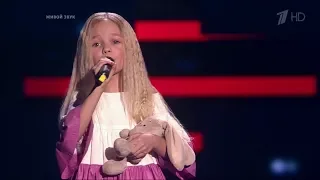 The Voice Kids RU 2018 Aglaea — «За печкою поет сверчок» | Голос Дети 5. Аглая Кукушкина. СП